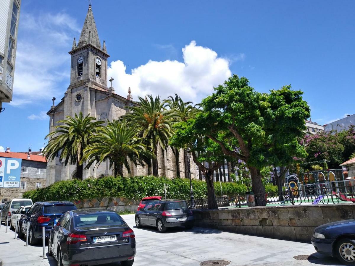 Apartamento La Real Caldas De Reis Bagian luar foto