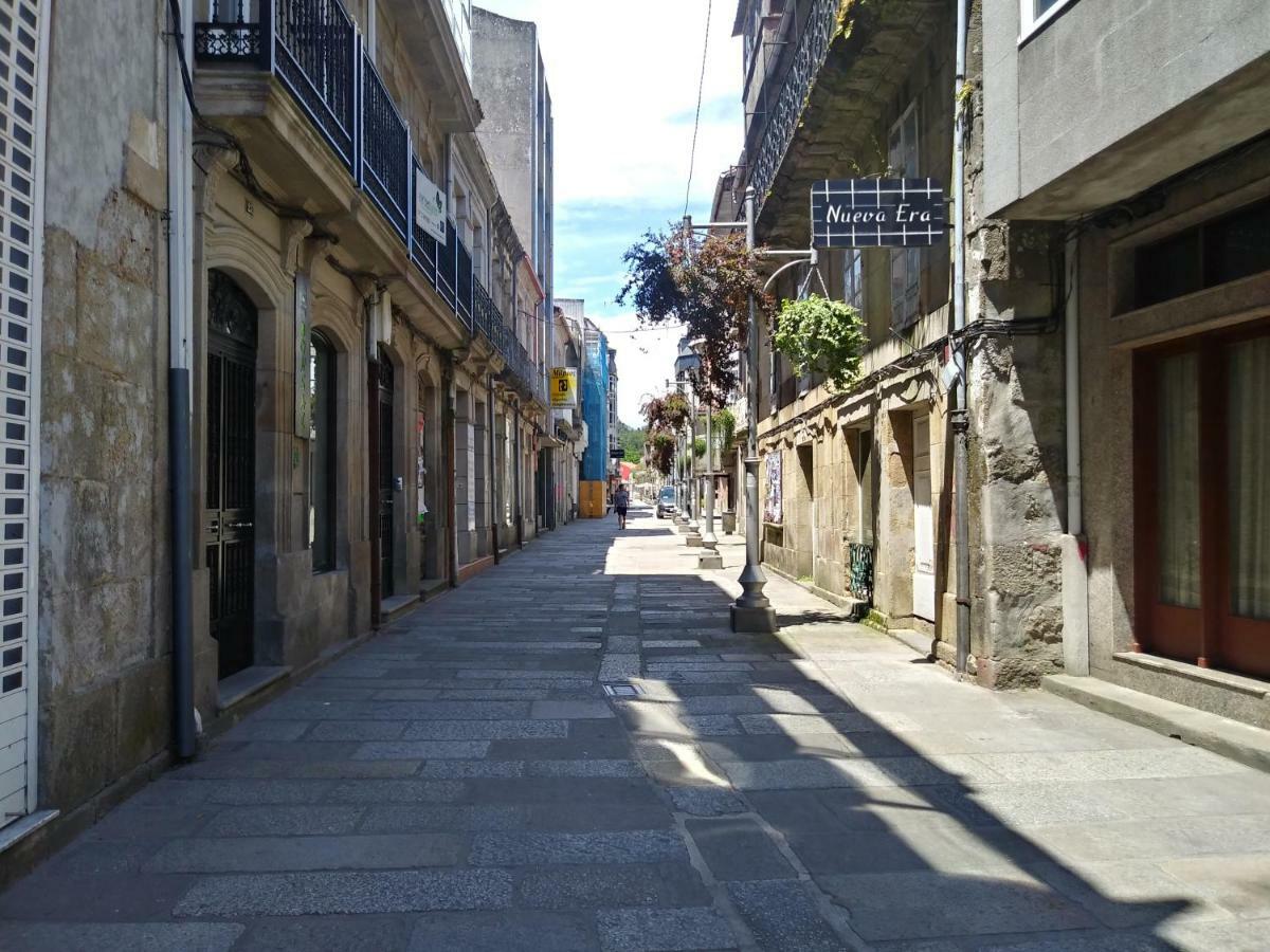 Apartamento La Real Caldas De Reis Bagian luar foto